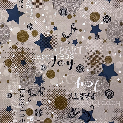 Wachstuch Tischdecke Silvester