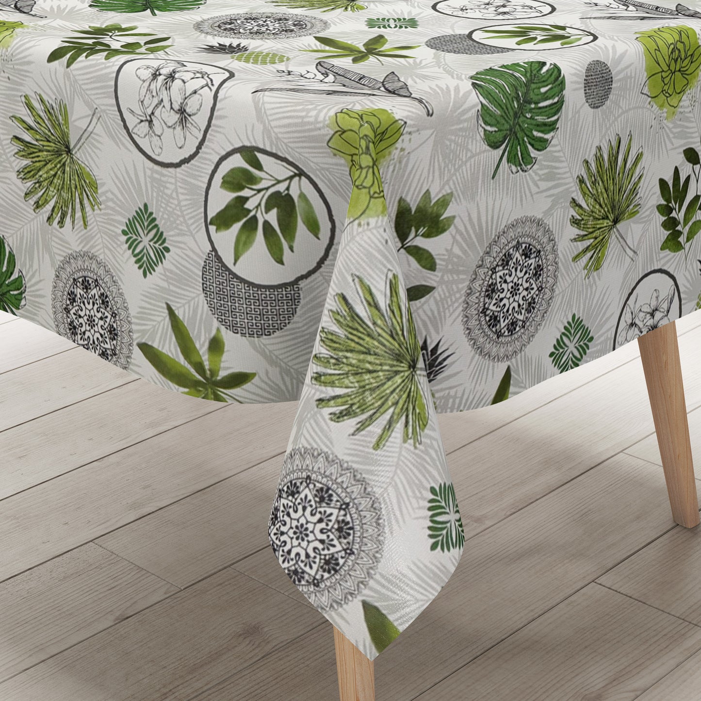 Wachstuch Tischdecke Monstera