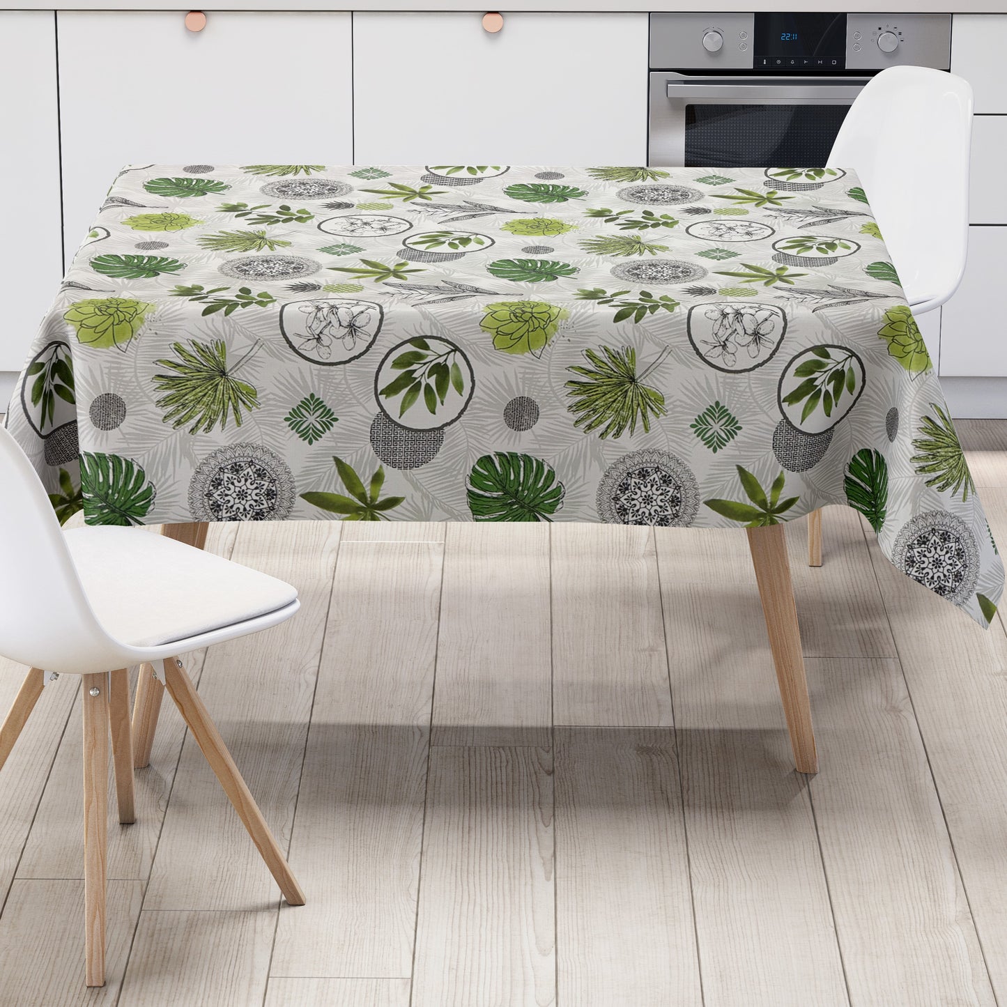 Wachstuch Tischdecke Monstera