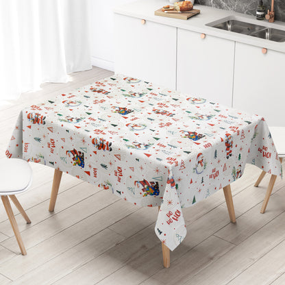Wachstuch Tischdecke Weihanchten HoHoHo