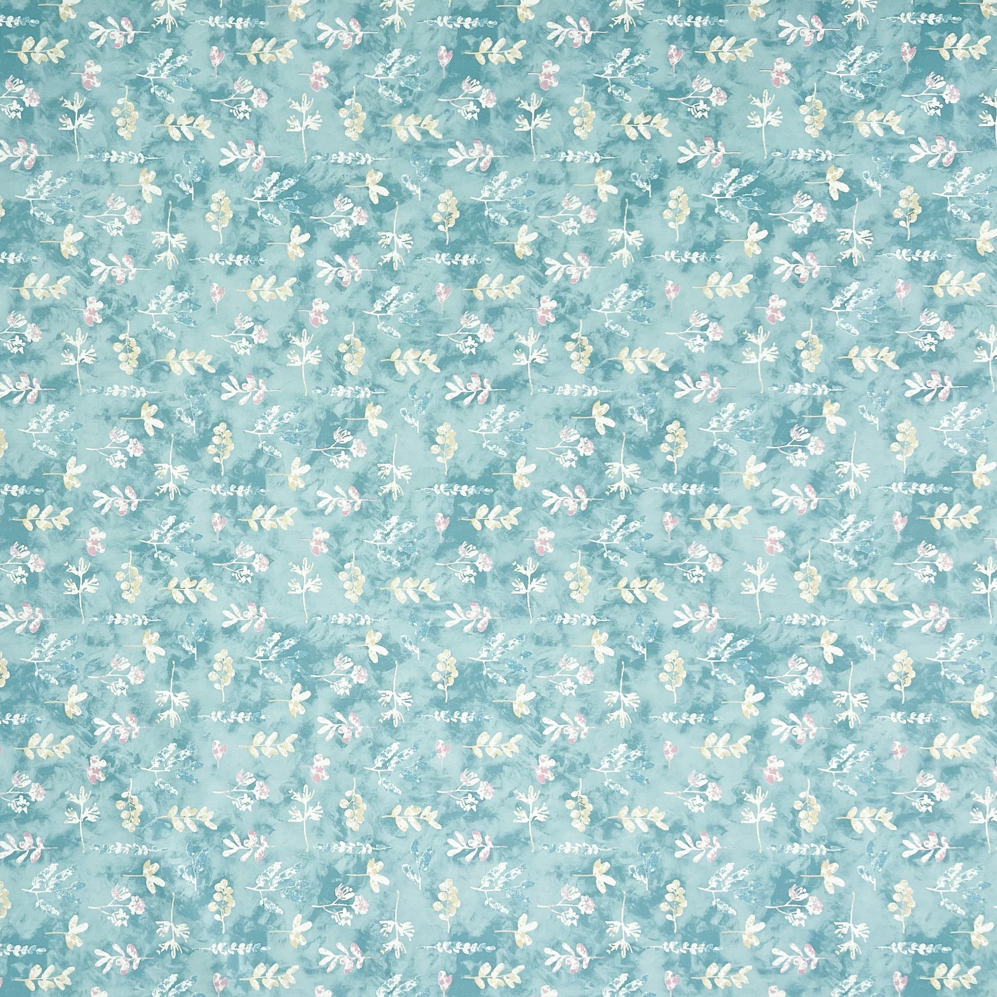 Wachstuch Tischdecke Herbstmotiv blau