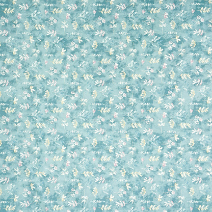 Wachstuch Tischdecke Herbstmotiv blau