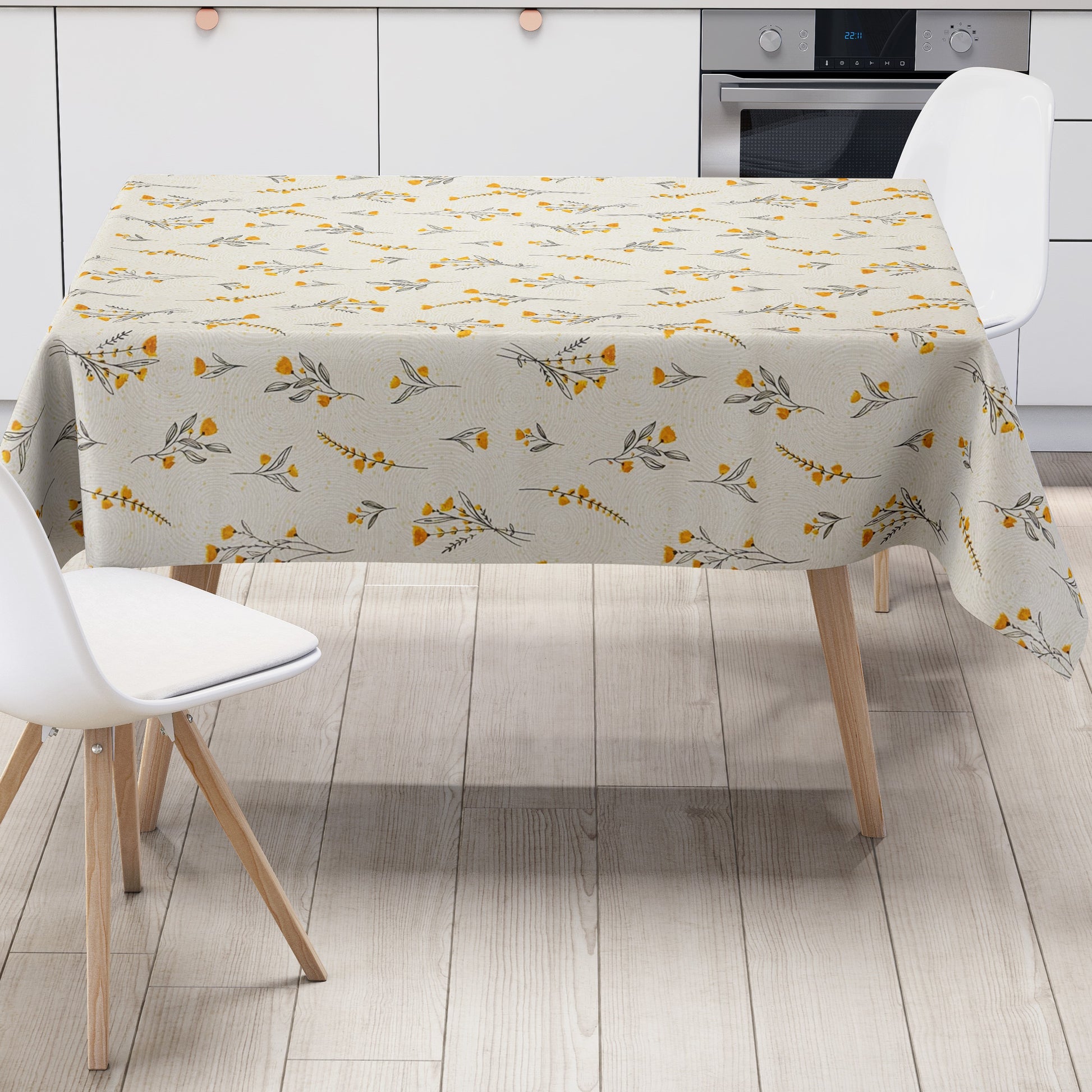 Wachstuch Tischdecke Blumenwiese 