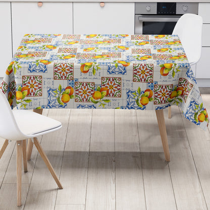 Wachstuch Tischdecke Mosaik Fliesen