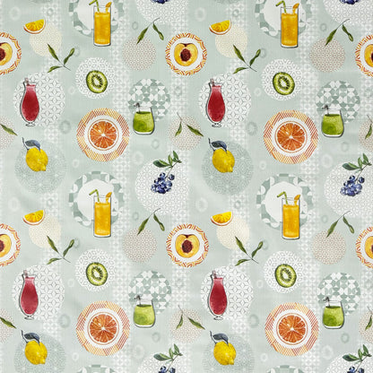 Wachstuch Tischdecke Früchte Cocktails