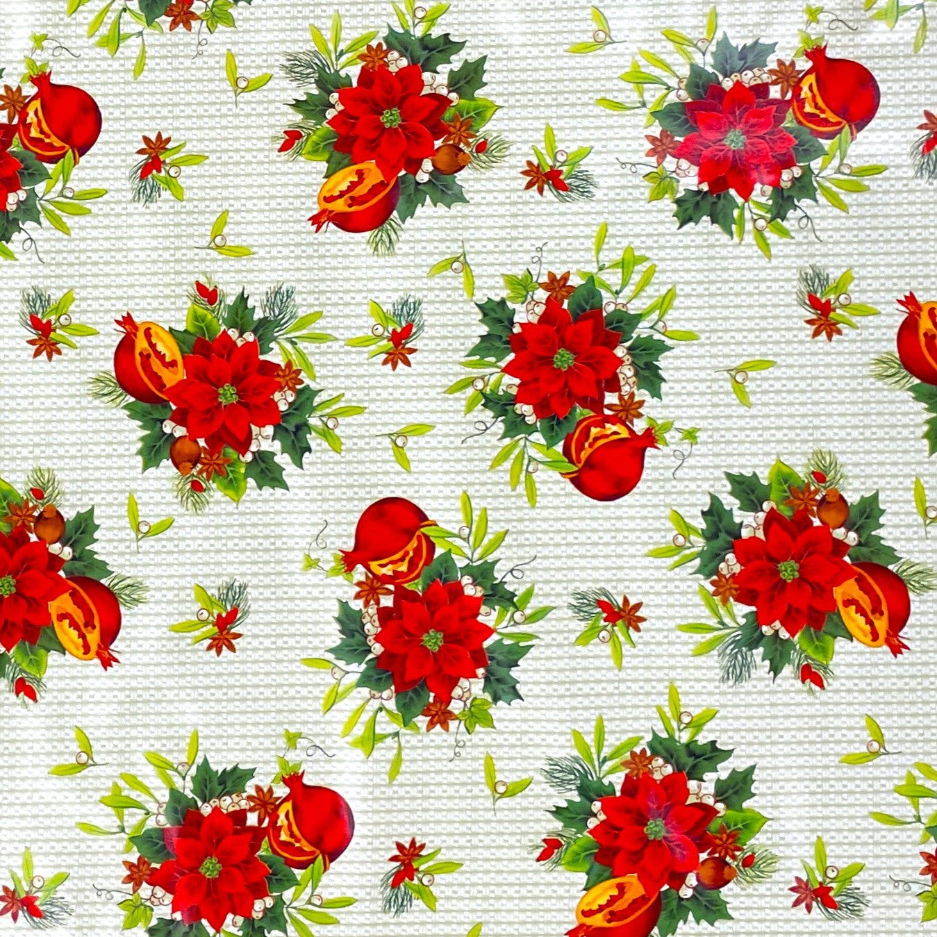 Wachstuch Rolle Weihnachten P673-1 Weihnachtsstern Rollenware
