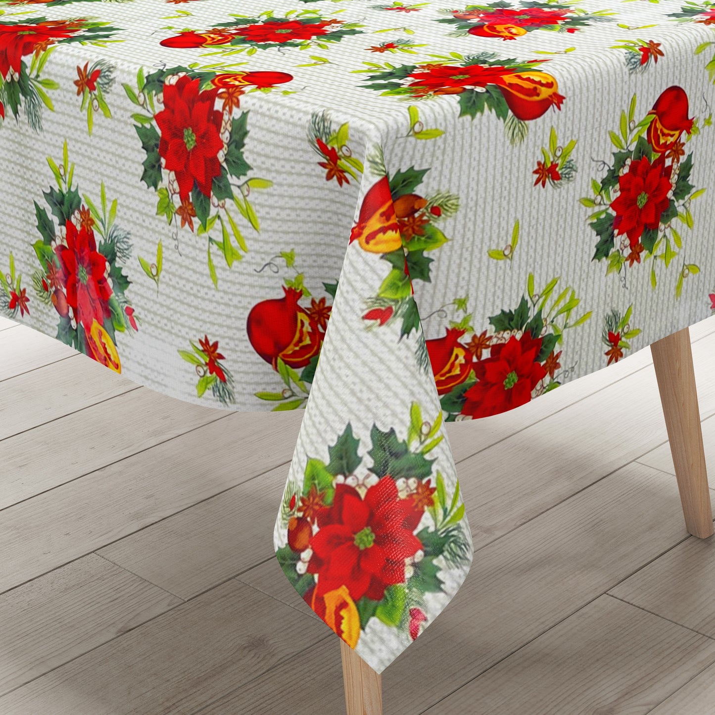 Wachstuch Rolle Weihnachten P673-1 Weihnachtsstern Rollenware