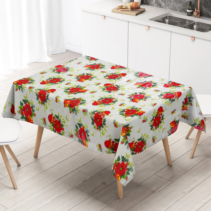Wachstuch Rolle Weihnachten P673-1 Weihnachtsstern Rollenware