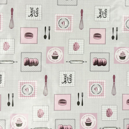 Wachstuch Tischdecke Cupcakes