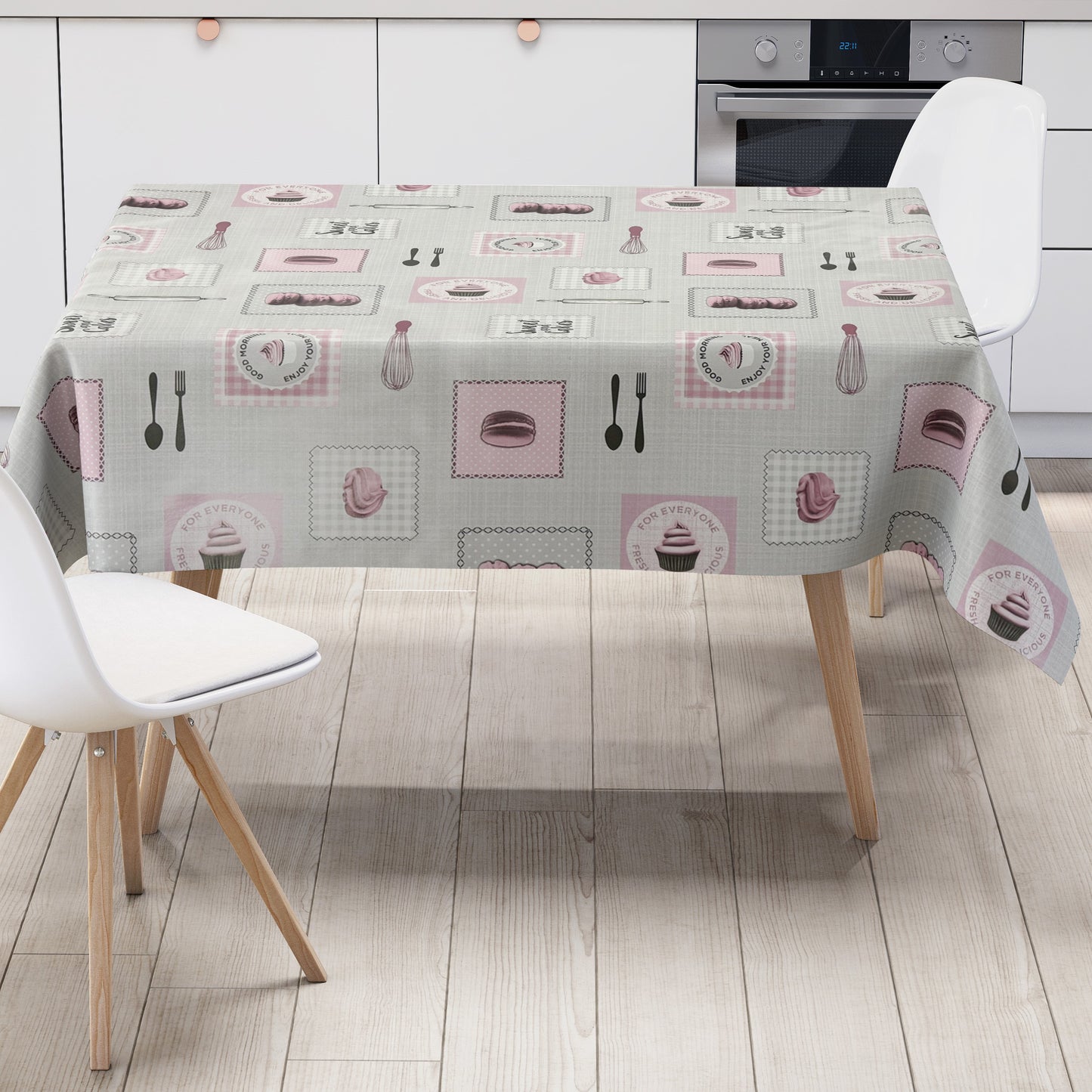 Wachstuch Tischdecke Cupcakes