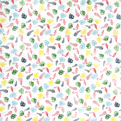 Wachstuch Tischdecke Flamingo