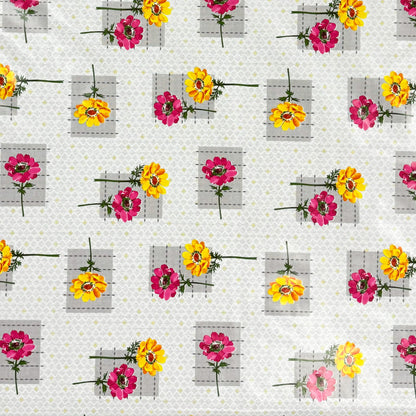 Wachstuch Tischdecke Blumenmotiv