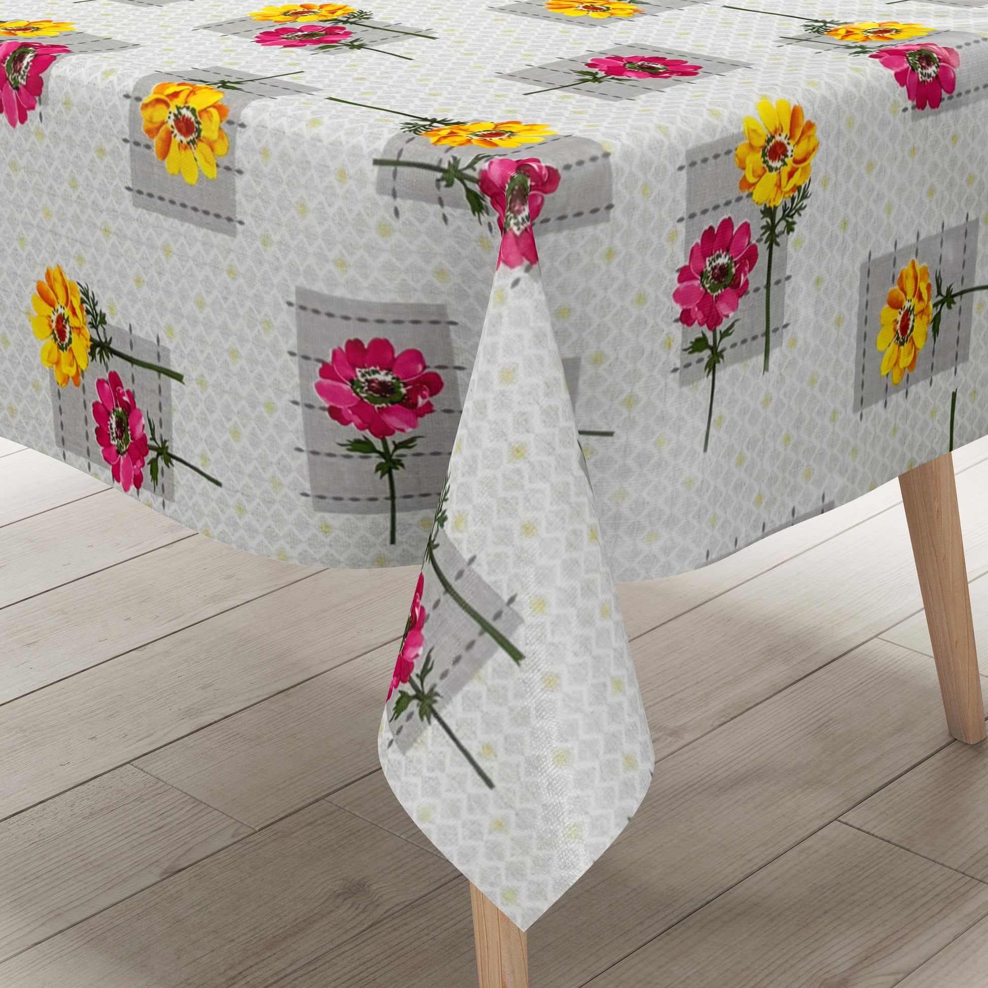 Wachstuch Tischdecke Blumenmotiv