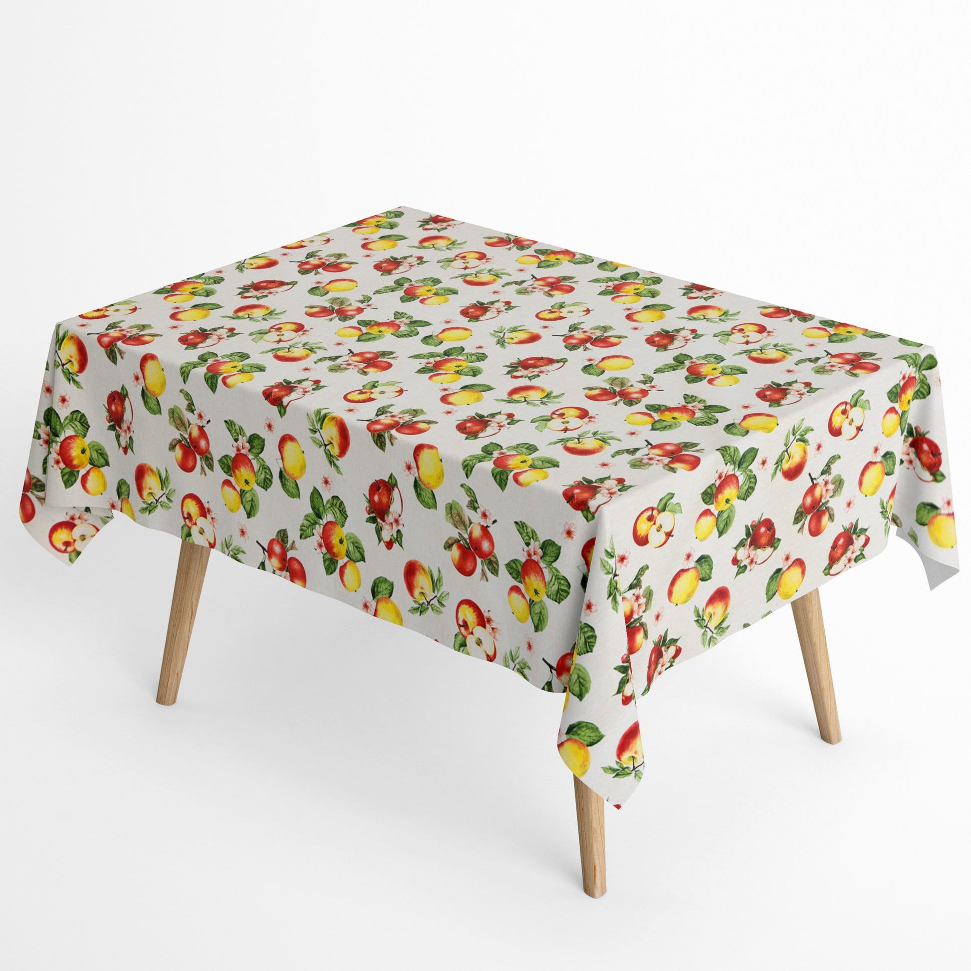 Jacqaurd Tischdecke Apfel und Apfelblüte