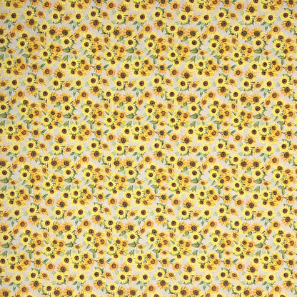 textile Tischdecke Sonnenblumen