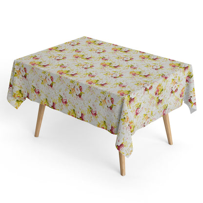 Baumwoll Tischdecke Rosen