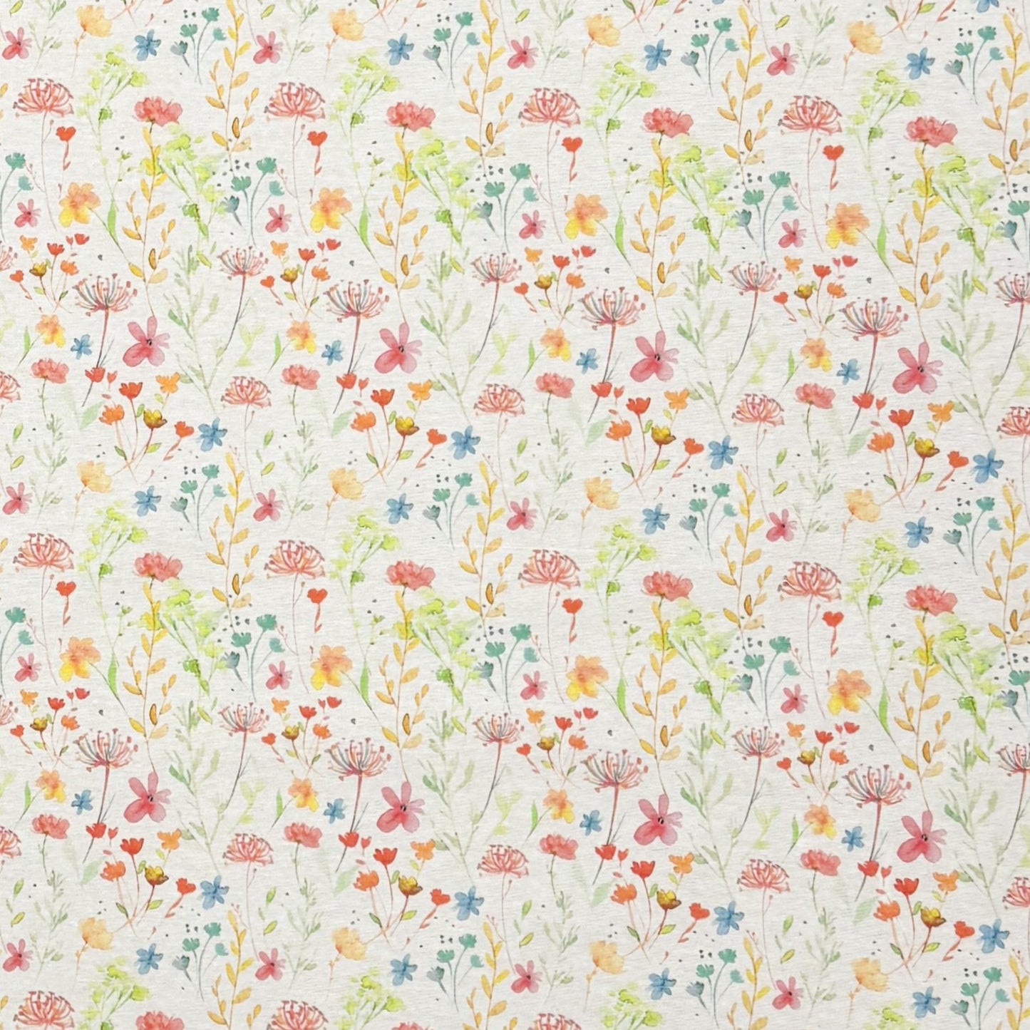 Jacquard tablecloth made of coated cotton with stain protection SERENA 3 flower meadow grasses dandelion square round oval 