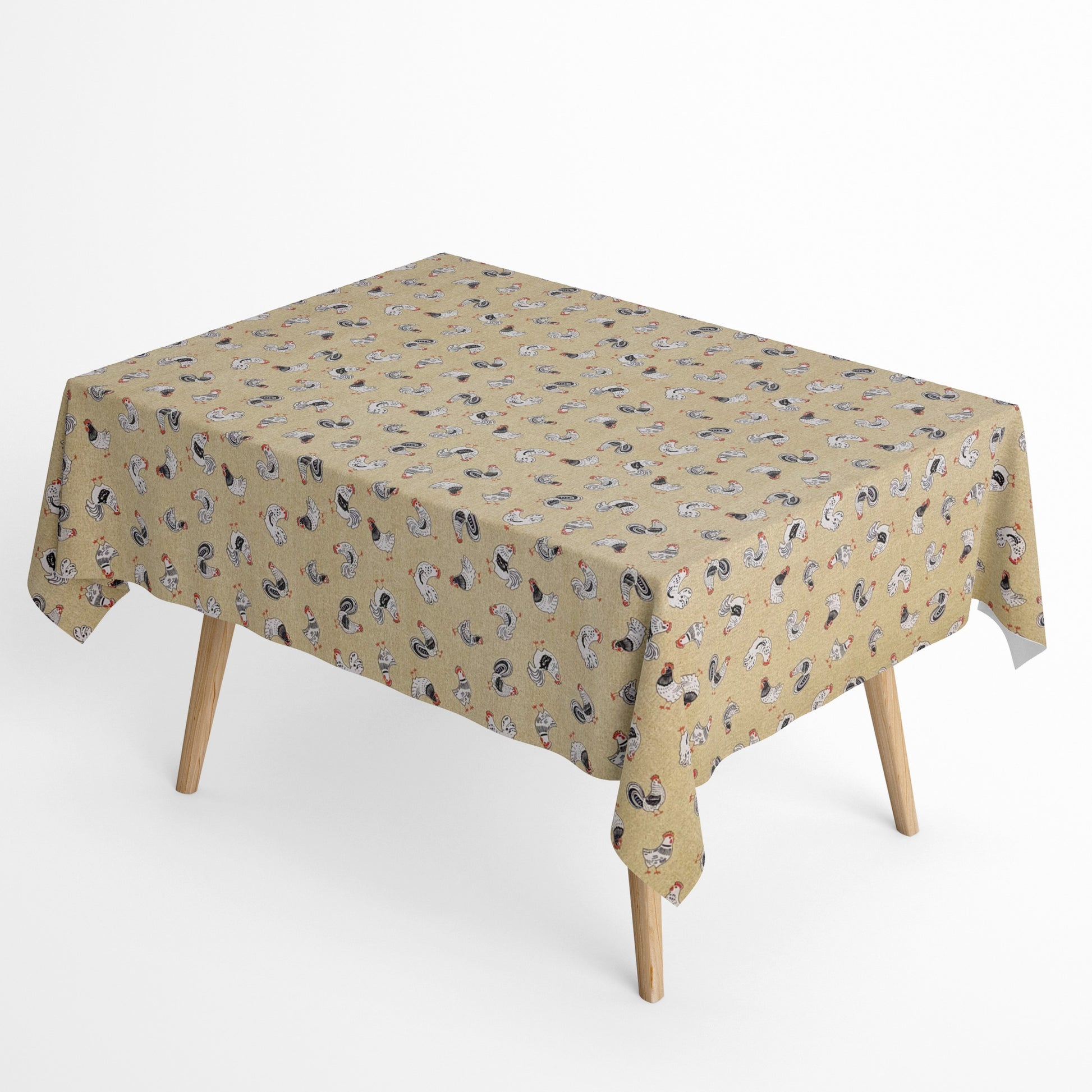 Baumwoll Tischdecke Hühner Henne