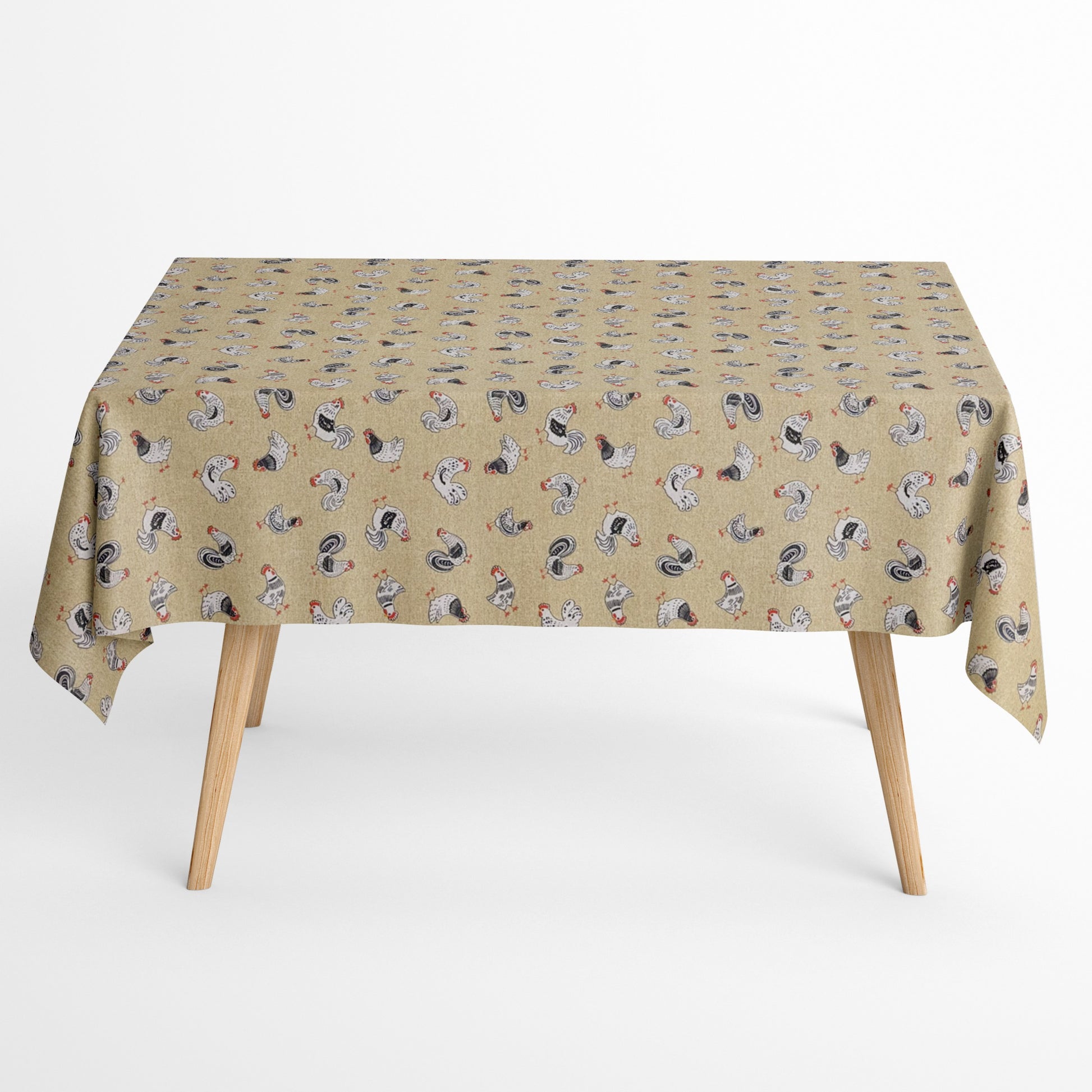 Baumwoll Tischdecke Hühner Henne