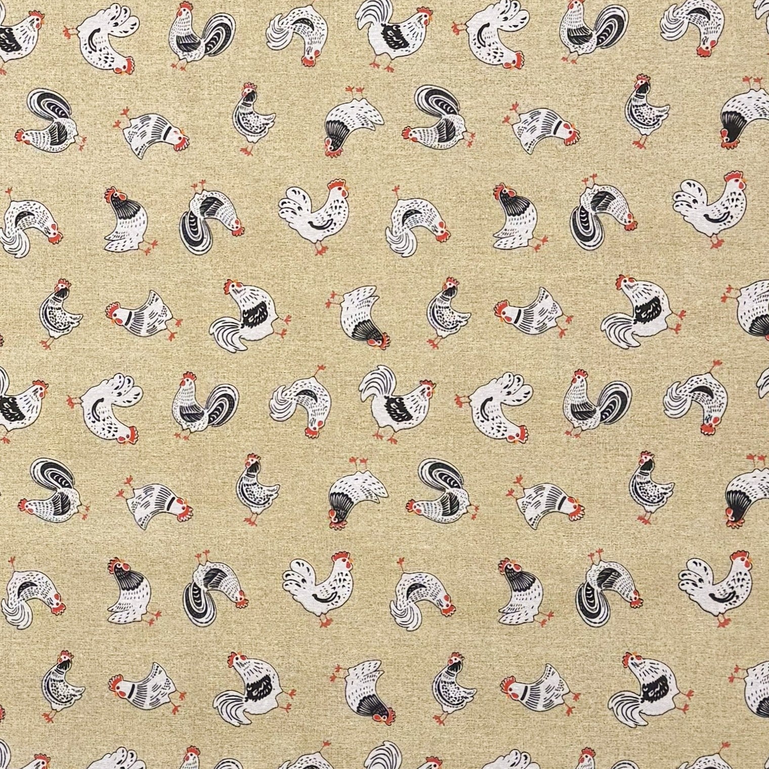 Baumwoll Tischdecke Hühner Henne