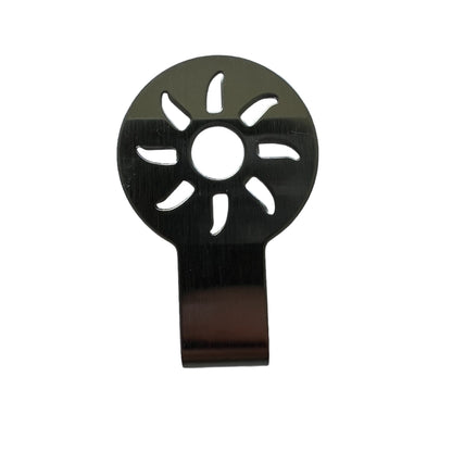 Tablecloth clip - sun | stainless steel