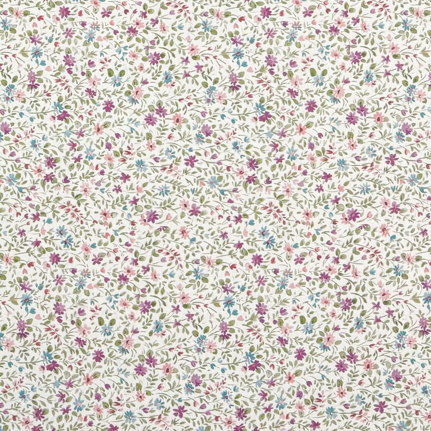 Jacquard Tischdecke aus beschichteter Baumwolle mit Fleckenschutz YILDA3 Blumenwiese eckig rund oval