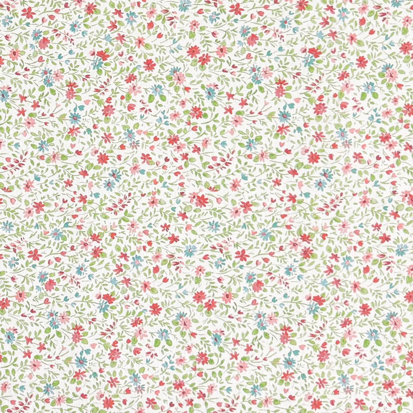 Nappe jacquard en coton enduit avec traitement antitache YILDA4 prairie fleurie carrée ronde ovale 