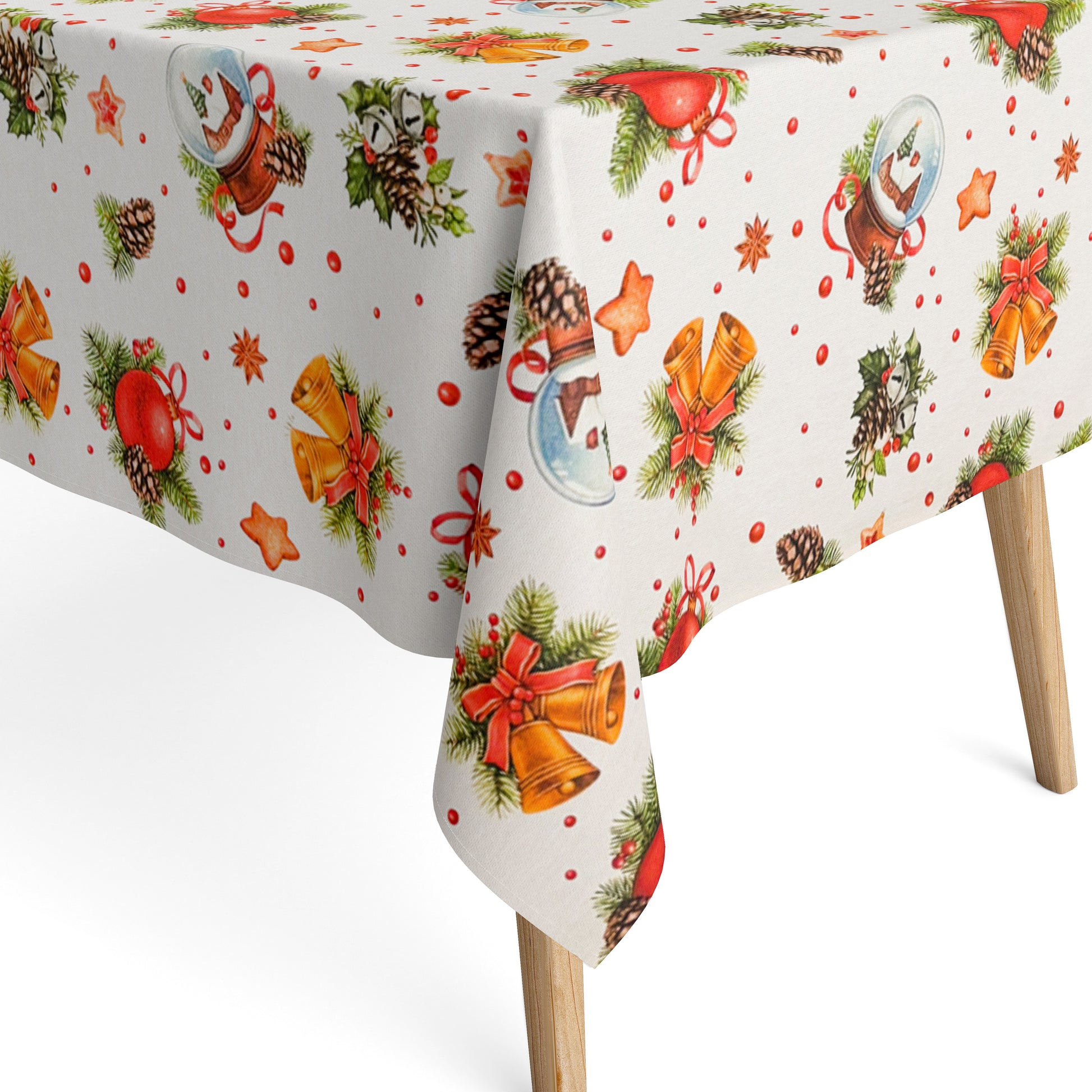 Baumwoll Tischdecke Weihnachten