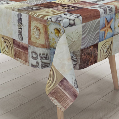 Wachstuch Tischdecke maritim
