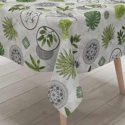 Wachstuch Tischdecke Monstera