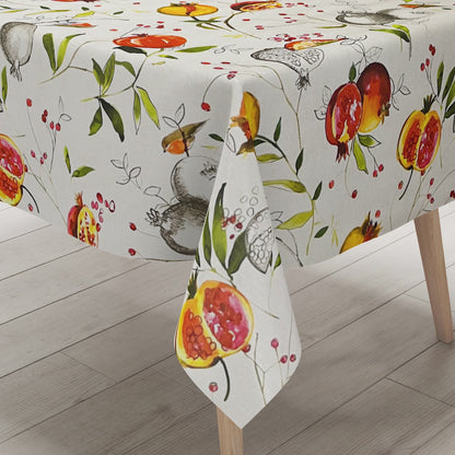 Wachstuch Tischdecke Granatapfel
