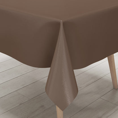Nappe toile cirée KEVKUS uni 186 unie rouge carrée ronde ovale