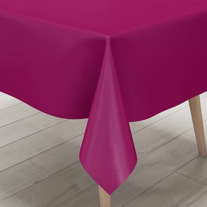 Wachstuch Tischdecke uni pink