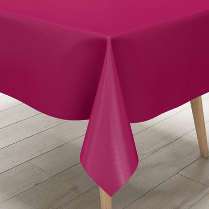 Oilcloth roll sold by the meter roll goods uni 222 pink single-coloured