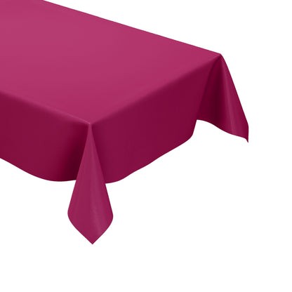 Wachstuch Tischdecke uni pink