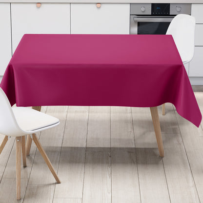 Oilcloth roll sold by the meter roll goods uni 222 pink single-coloured