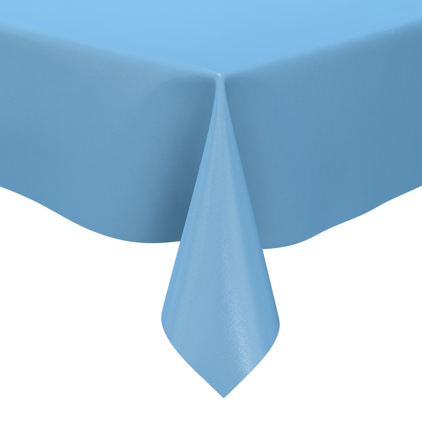 Wachstuch Tischdecke hellblau einfarbig unifarben uni291 eckig rund oval