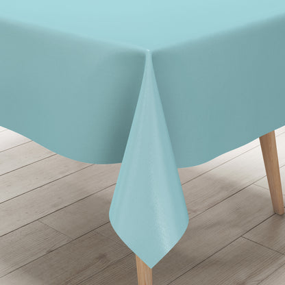 Wachstuch Tischdecke ni hellblau einfarbig pastellblau