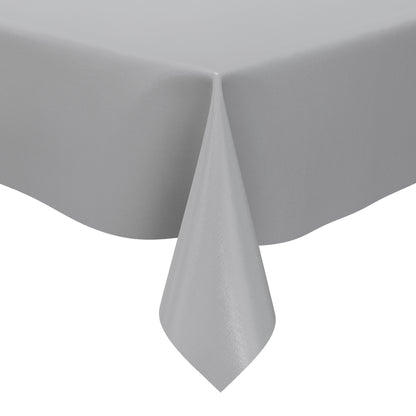 Wachstuch Tischdecke grau einfarbig unifarben uni422 eckig rund oval