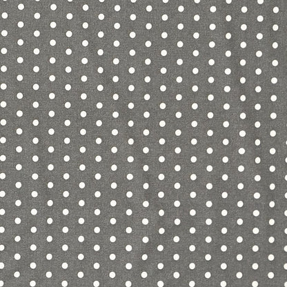 Jacquard Tischdecke aus beschichteter Baumwolle mit Fleckenschutz VAN GOGH OSCURO anthrazit Punkte eckig rund oval