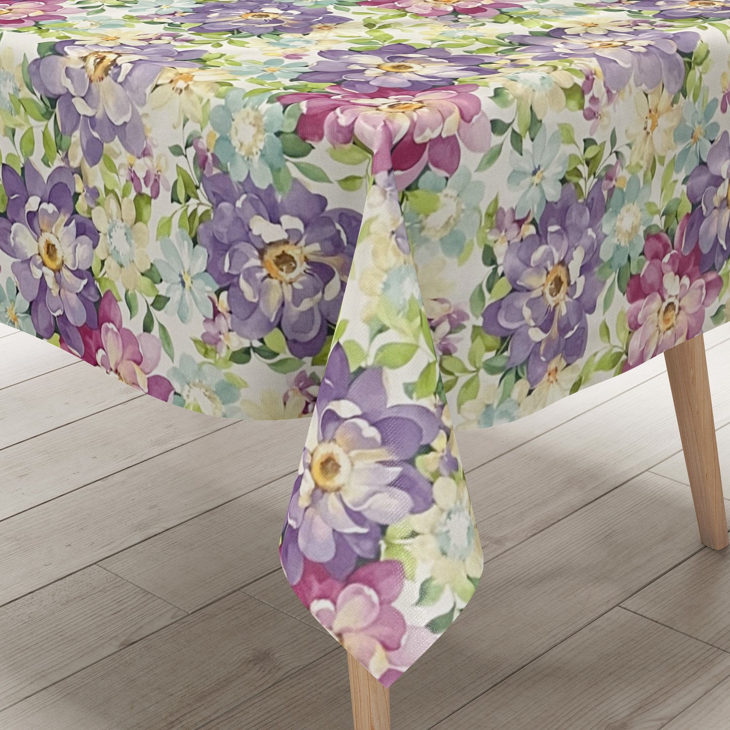 Wachstuch Tischdecke Blumen Blüten