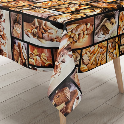 Wachstuch Tischdecke Bäckerei