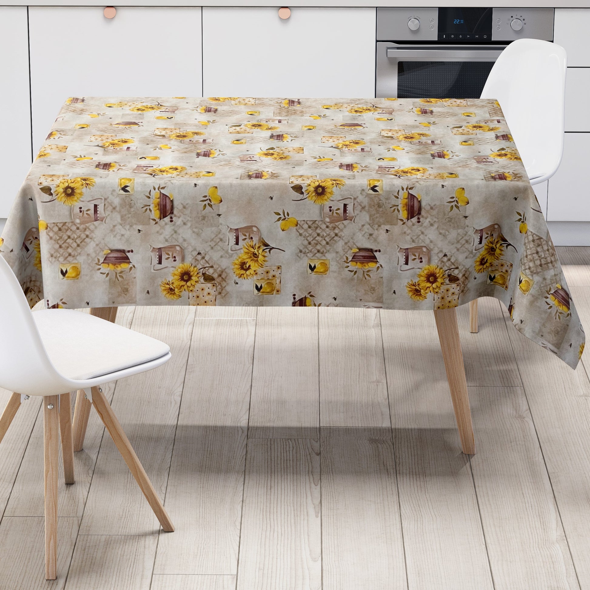 Wachstuch Tischdecke Bürgel Zitronen Küche