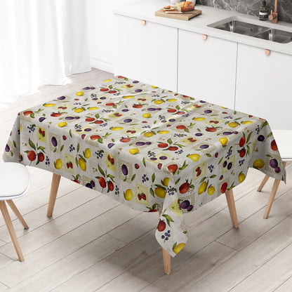 Wachstuch Tischdecke Obst Früchte