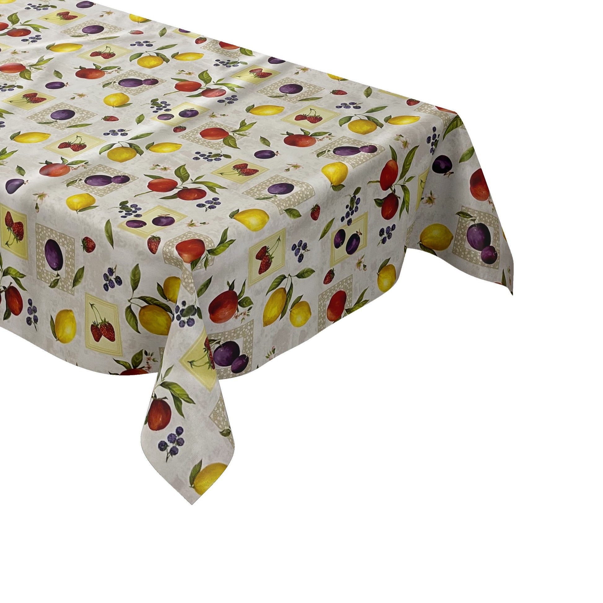 Wachstuch Tischdecke Obst Früchte
