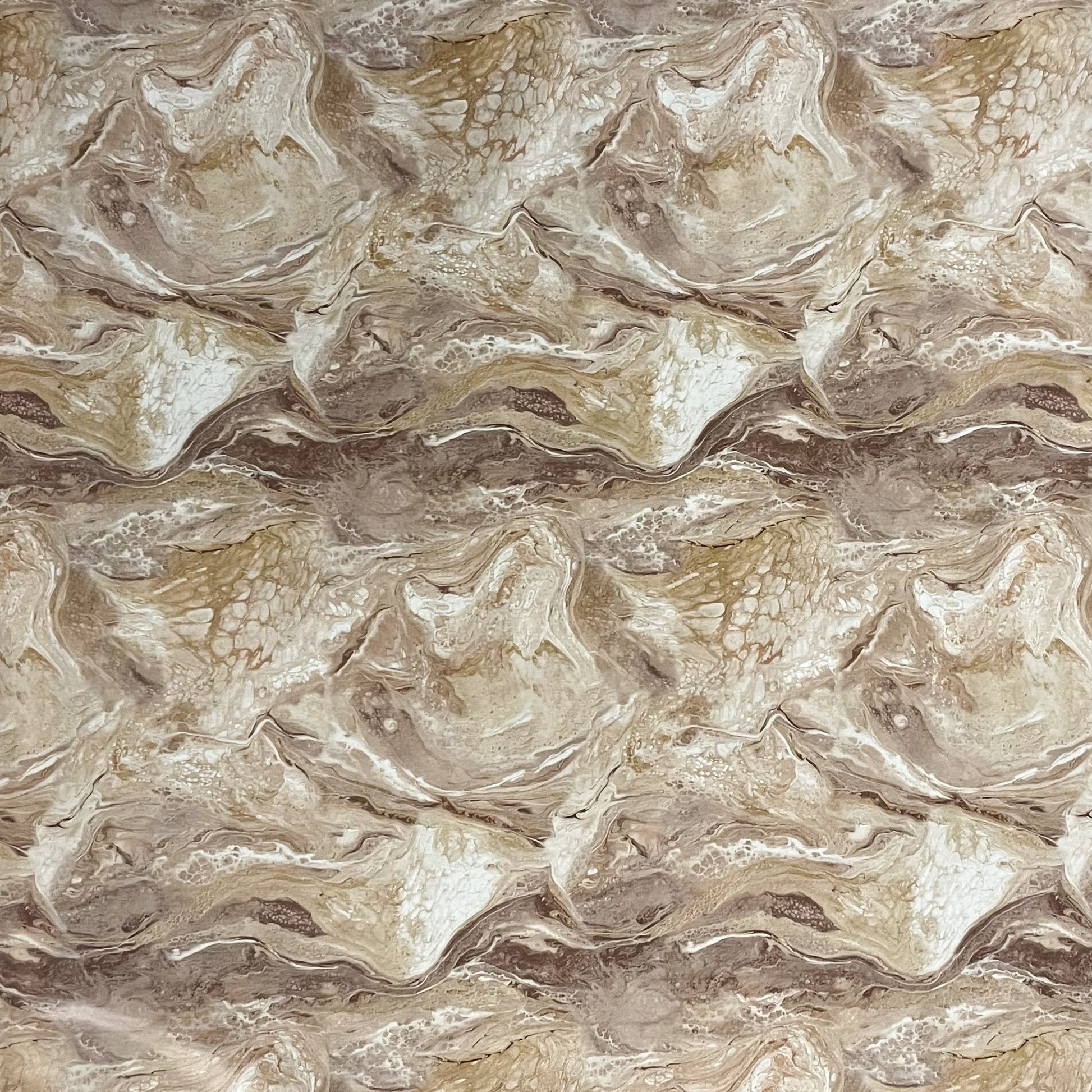 Wachstuchdecke marmoriert beige braun