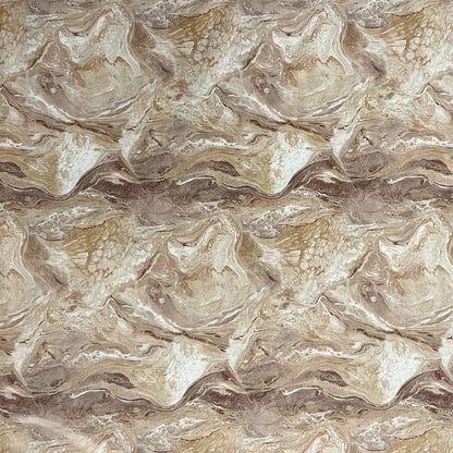 Wachstuchdecke marmoriert beige braun