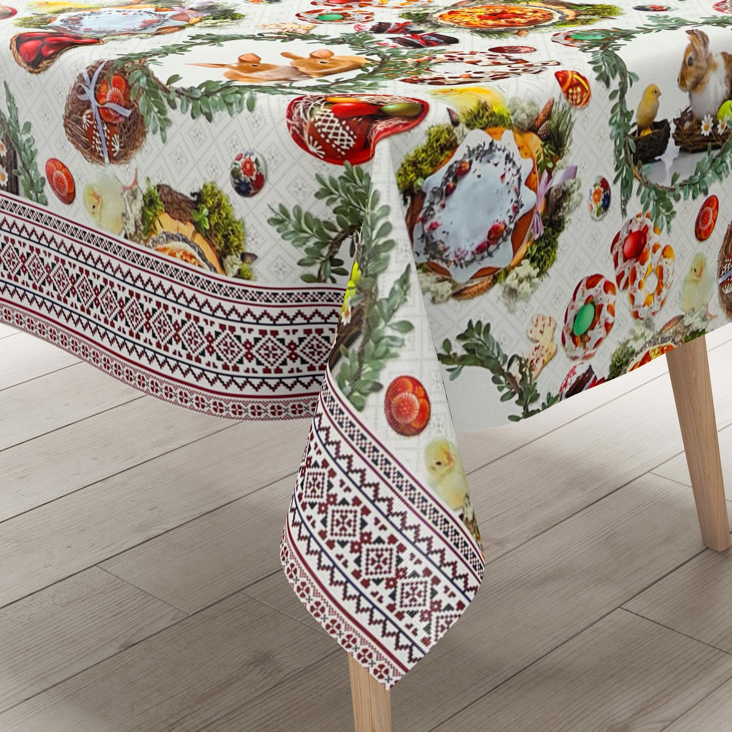 Wachstuchtischdecke kevkus wachstuchshop24 Ostern Osterei eckig rund oval