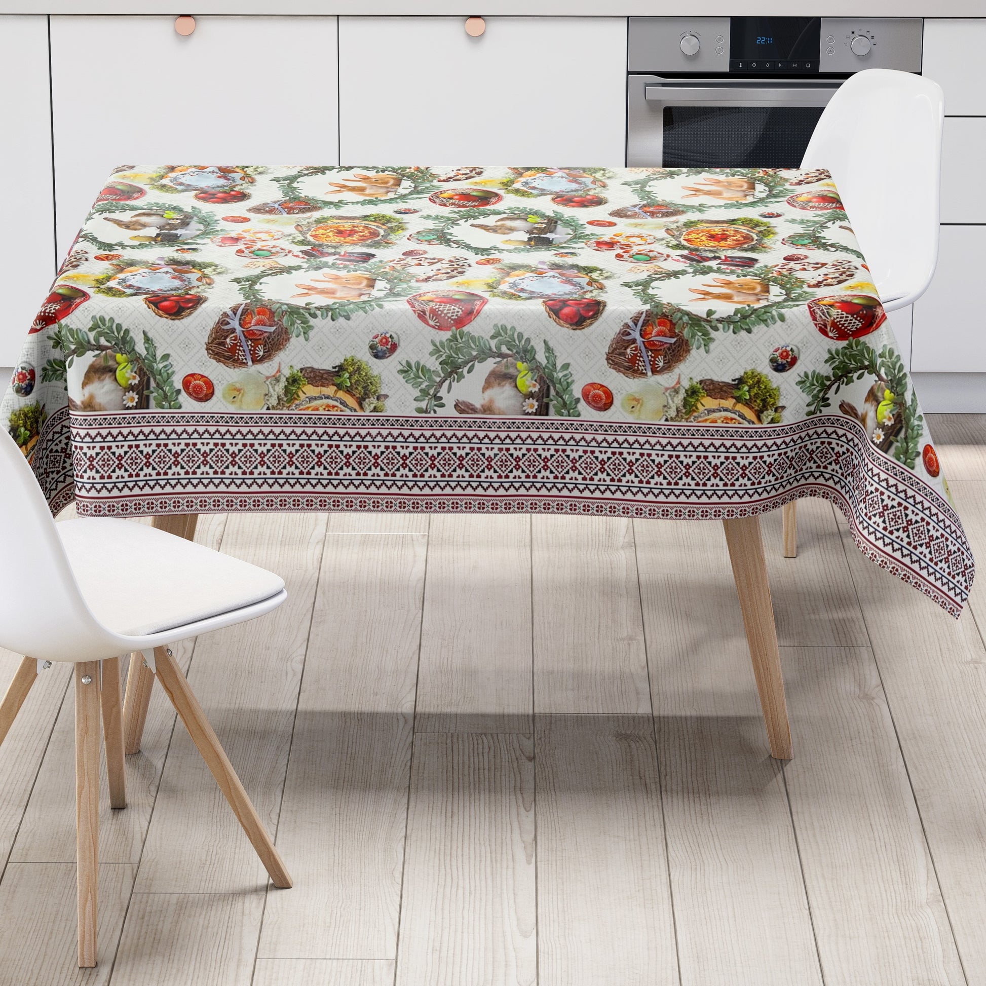 Wachstuchtischdecke kevkus wachstuchshop24 Ostern Osterei eckig rund oval