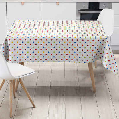 Oilcloth tablecloth sold by the meter 01301-00 Easter Easter Bunny Tulips square round oval